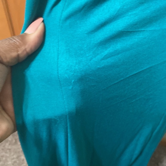 NY Collection Flutter Sleeve Dress - Picture 5 of 5